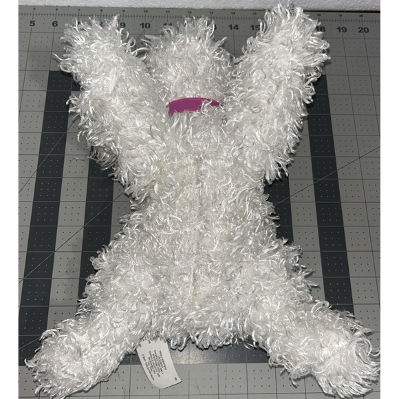 Barbie Plush Dog Light Up Nose Barking Sneezing 2011 Mattel White Pink Collar - Picture 11 of 16